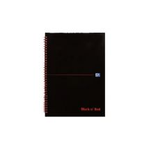 Oxford Black n' Red - notebook - A6 - 140 pages (pack of 5)