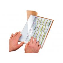 3L Office - business card protective pocket - for A4 - transparent (pack of 10)