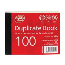 Pukka Pad - duplicating book - 100 sheets - 105 x 130 mm - duplicate