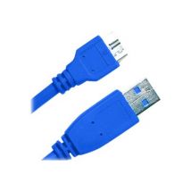 JOUJYE USB 3.0 Kabel 0,5m blau