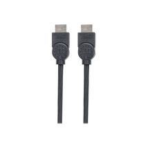 MANHATTAN HDMI-Kabel High Speed A -> A St/St  1.00m geschirm
