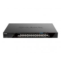 D-Link DGS 1520-28MP - switch - 28 ports - smart - rack-mountable