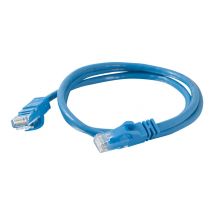 C2G Cat6 Booted Unshielded (UTP) Network Patch Cable - patch cable - 2 m - blue