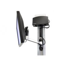 Ergotron LX HD Wall Mount Swing Arm mounting kit - for TV