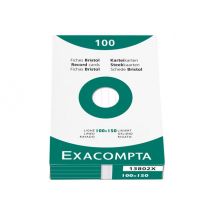 Exacompta - record card - 100 x 150 mm (pack of 100)