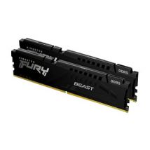Kingston FURY Beast - DDR5 - kit - 16 GB: 2 x 8 GB - DIMM 288-pin - 5200 MHz / PC5-41600 - unbuffered