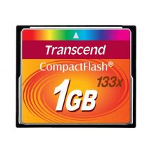 Transcend - flash memory card - 1 GB - CompactFlash