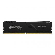 Kingston FURY Beast - DDR4 - kit - 64 GB: 2 x 32 GB - DIMM 288-pin / PC4-25600 - unbuffered