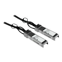 Startech Cisco SFP-H10GB-CU3M Compatible 3m 10G SFP+ to SFP+ Direct Attach Cable Twinax, 10GbE SFP+ Copper DAC 10 Gbps Low Power Passive Transceiver Module DAC, Cisco Firepower, ASR920 - Lifetime Warranty (SFPCMM3M) - direct attach cable - 3 m