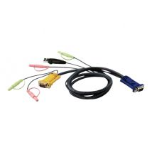 ATEN 2L-5303U - keyboard / mouse / video / audio cable - 3 m