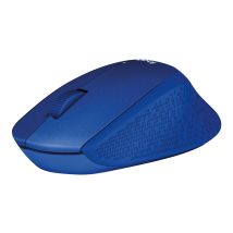 Logitech M330 SILENT PLUS - mouse - 2.4 GHz - blue