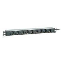 ROLINE 48,26cm-Steckdosenleiste 9fach 2m