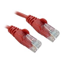 Cables Direct Economy patch cable - 1 m - red