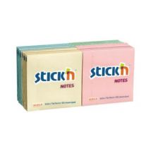 Stick'n Regular - cubic note block - 76 x 76 mm - 1200 sheets (12 x 100)