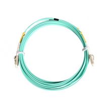StarTech.com 2m Fiber Optic Cable - 10 Gb Aqua - Multimode Duplex 50/125 - LSZH - LC/LC - OM3 - LC to LC Fiber Patch Cable - patch cable - 2 m - aqua