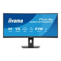 iiyama ProLite XCB3497WQSNP-B1 - LED monitor - curved - 34" - HDR