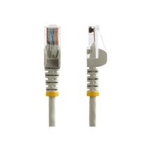 Startech 5m Grey Cat5e / Cat 5 Snagless Patch Cable 5 m - patch cable - 5 m - grey