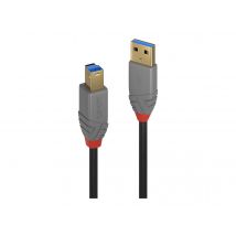 Lindy Anthra Line - USB cable - USB Type A to USB Type B - 5 m