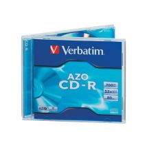 Verbatim AZO Crystal - CD-R x 10 - 700 MB - storage media