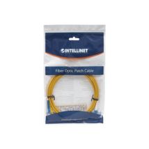 INTELLINET LWL Anschlusskabel LC/ST  2m Singlemode OS2 gelb
