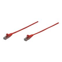 INT Netzwerkkabel Cat6 U/UTP 1m rot