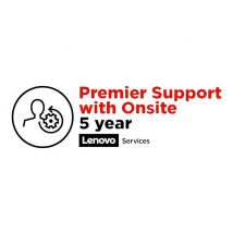 Lenovo Premier Support - extended service agreement - 5 years - on-site