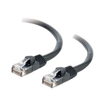 C2G Cat5e Booted Unshielded (UTP) Network Patch Cable - patch cable - 1 m - black