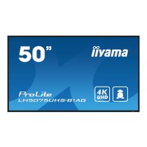 iiyama ProLite LH5075UHS-B1AG 50" Class (49.5" viewable) LED-backlit LCD display - 4K - for digital signage