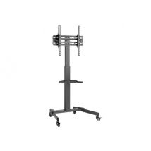 Proper stand - portable - for flat panel - black