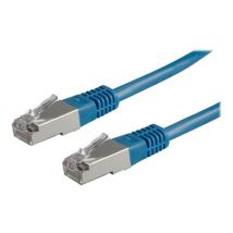 VALUE Patchkabel Kat.6 blau 1m