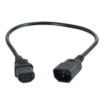 C2G Computer Power Cord Extension - power extension cable - power IEC 60320 C13 to IEC 60320 C14 - 2 m