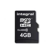 Integral UltimaPro - flash memory card - 4 GB - microSDHC