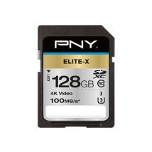 PNY Memory Card 128 GB SDHC SD ELITE X