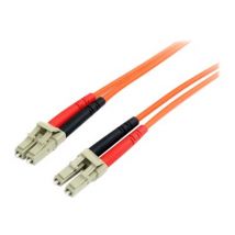 StarTech.com 1m Fiber Optic Cable - Multimode Duplex 62.5/125 - LSZH - LC/LC - OM1 - LC to LC Fiber Patch Cable (FIBLCLC1) - network cable - 1 m - orange
