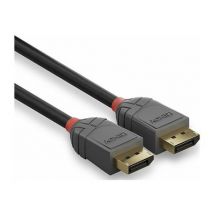 LINDY DisplayPort 1.4 Kabel Anthra Line 5m
