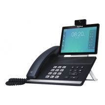 Yealink VP59 - IP video phone - with digital camera, Bluetooth interface with caller ID - 5-way call capability