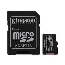 SD MicroSD Card 256GB Kingston SDXC Canvas+ (Class10) m.Adap retail