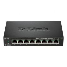 D-Link DES 108 - switch - 8 ports