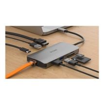 D-Link DUB-M810  8-in-1 USB-C Hub mit HDMI/USB-PD/GBE/SD-R. retail