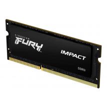 Kingston FURY Impact - DDR3L - module - 8 GB - SO-DIMM 204-pin - 1866 MHz / PC3L-14900 - unbuffered