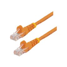 Startech 1m Orange Cat5e / Cat 5 Snagless Patch Cable - patch cable - 1 m - orange