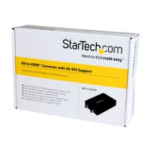 StarTech SDI to HDMI Converter - 3G SDI to HDMI Adapter with SDI Loop Through Output - SDI to HDMI Audio/Video Adapter - 755ft (230m) (SDI2HD) - video converter - black
