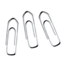 Whitecroft Essentials Small - paper clips - 22 mm - silver - pack of 1000