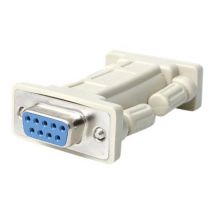StarTech.com DB9 RS232 Serial Null Modem Adapter - F/F - Null modem adapter - DB-9 (F) to DB-9 (F) - NM9FF - null modem adapter - DB-9 to DB-9