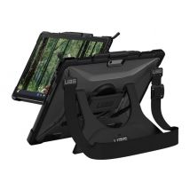 UAG Plasma Series Rugged Case for Surface Pro 9 - Plasma Series w/ Handstrap and Shoulder Strap- Clear - back cover for tablet