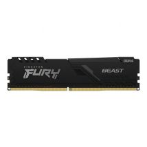 Kingston FURY Beast - DDR4 - kit - 64 GB: 4 x 16 GB - DIMM 288-pin - 3200 MHz / PC4-25600 - unbuffered