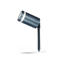 4lite Marinus Range - garden spot light - LED - GU10 - 7 W - 16 million colours - anthracite