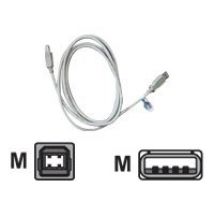 Cables Direct - USB cable - USB to USB Type B - 2 m