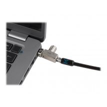 Kensington Slim N17 2.0 Portable Keyed Laptop Lock for Wedge Shaped Slots - security cable lock