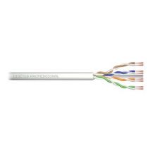 DIGITUS Roh-Patchkabel Cat6  U/UTP tw.Pair 305m grau AWG26/7